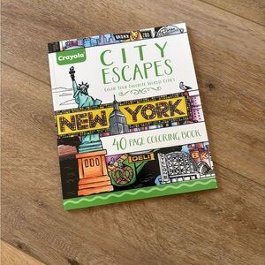 City Escapes Crayola Coloring Book